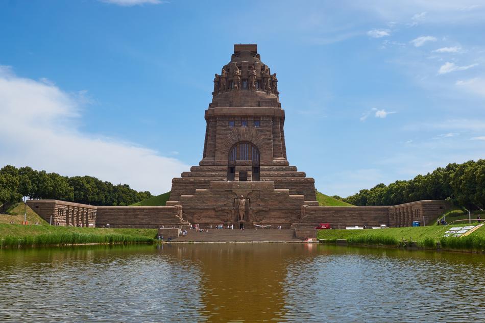 landscape of Leipzig Volkerschlachtdenkmal