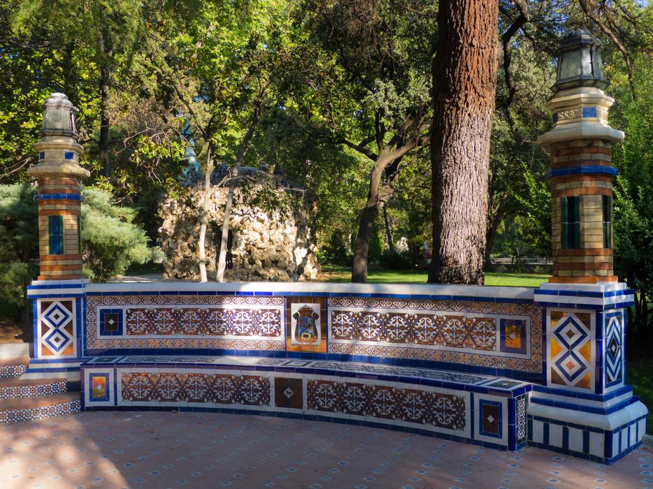 Tiles Park Madrid Aesthetic Picture