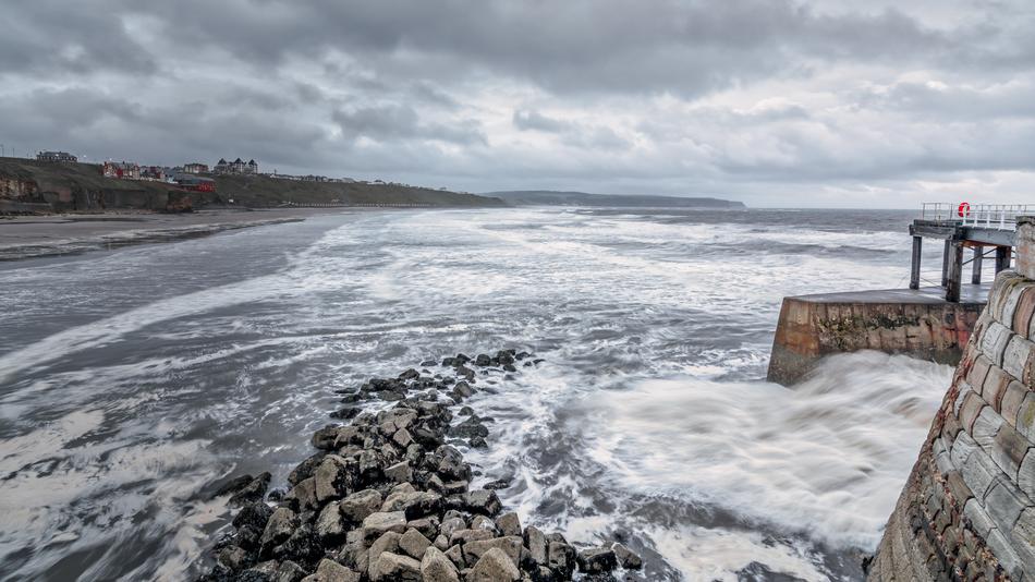 Whitby Seascape Stormy