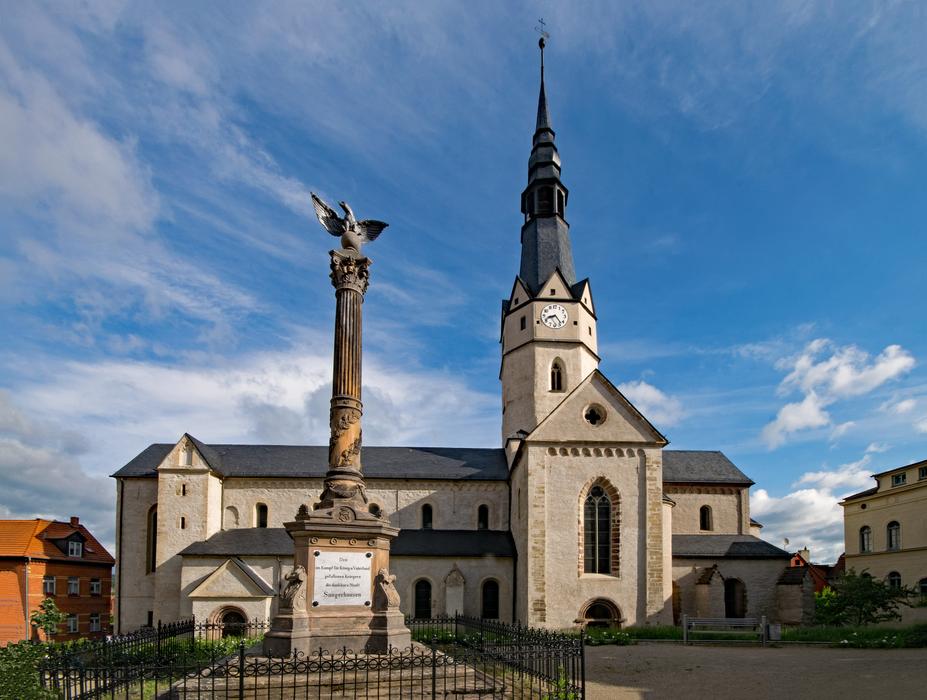 Ulrici Church Sangerhausen in Germany