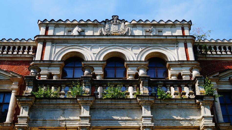 The Facade Of Russia building