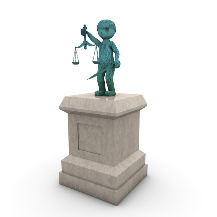 monument justice force as a 3d model