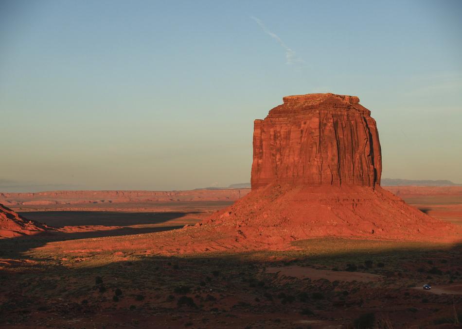 Monument Valley Arizona at evening