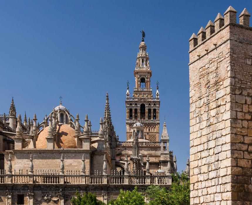 view of the Real Alcazar