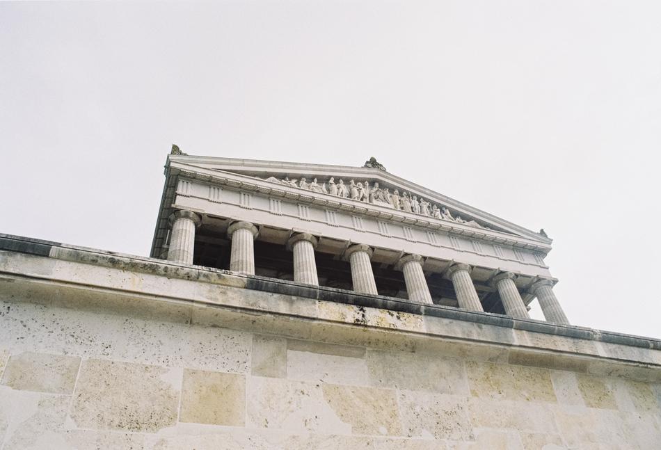 facade of the hall of fame of Valhalla