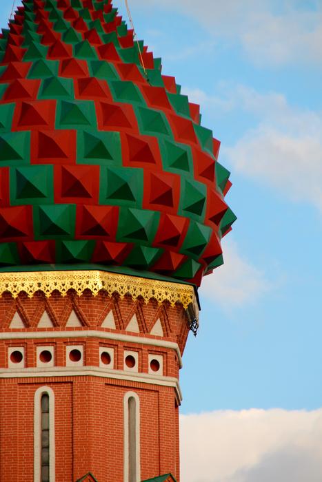 St. Basil's Cathedral on Red Square in Moscow