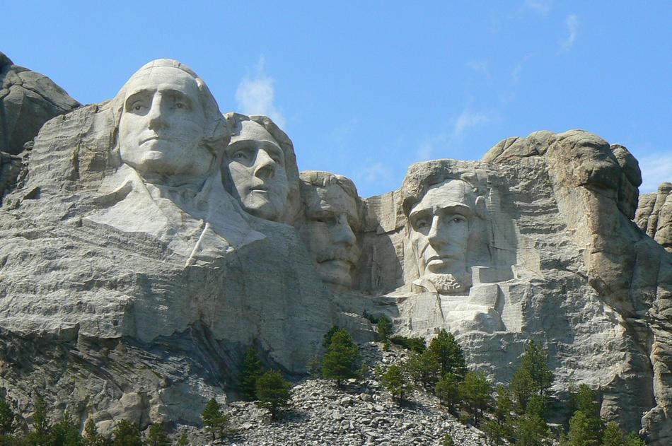 Patriotic Mount Rushmore Dakota