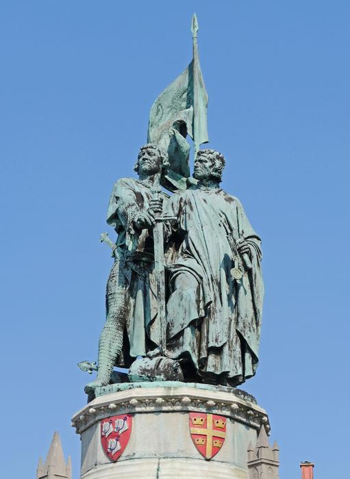 Jan Breidel And Pieter Deconing monument