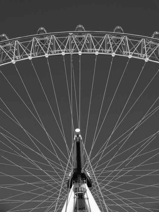 Millennium Wheel Sky Black
