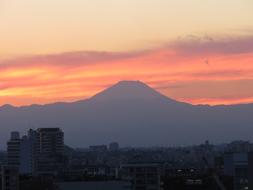 Mount Fuji Volcano