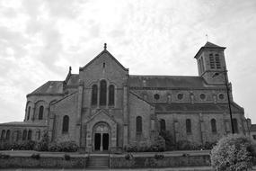 Church Of La Boussac Brittany