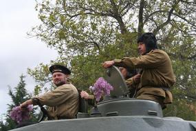 Tanks Soldiers Military Parade The