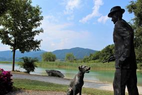 Thomas Mann Monument Sculpture