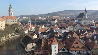 czech krumlov castle unesco