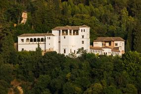 historical palace in Granada, Spain