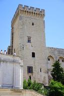 Palais Des Papes Corner Tower