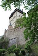 Castle Karlstejn Wall The Walls Of