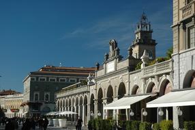 Bergamo Italy City Square