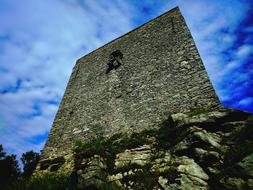 Ruins Castle Middle Ages