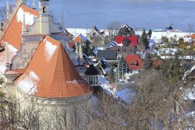 Kazimierz Dolny Panorama Of The