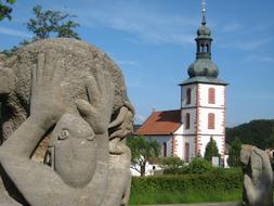 Church Sculpture Monument