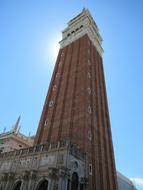 Tower Venice Italy Blue