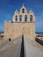 historical Church Roof Bell Tower