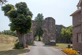 Abergavenny Castle Entrance