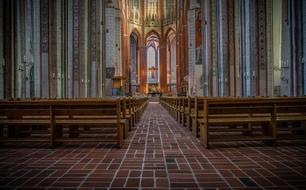 Church Interior, poland, lubeck