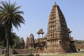 photo of an ancient temple in India