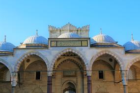 The Suleymaniye Mosque is Istanbul's first-largest mosque