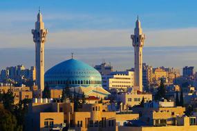 panoramic view of the city of Amman