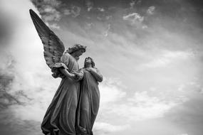 Cemetery Peace Angel statue