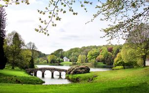 Stourhead Park in England