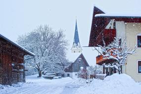 enchanting Snow Village