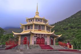 stone church in Hanoi, Vietnam