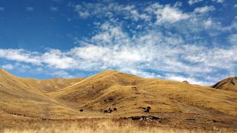 Beautiful landscape of Tibet in Qinghai Province
