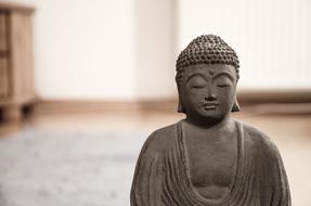 Budhismus Ayurveda statue