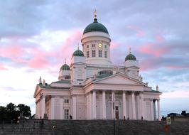 the main cathedral in Helsinki
