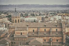 Gothic church in Lorca, Spain