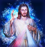 jesus christ, digital art