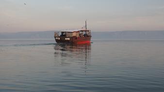 boat on Lake in Israel Vacations
