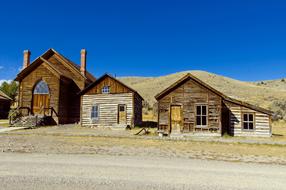 old west wooden church