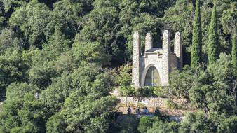 Chapel of the Dolorosa, the end point of the Via Crucis, spain, barcelona