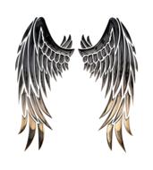 clipart of angel wings