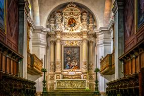 splendid Cathedral Altar Church