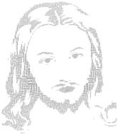 drawing of jesus christ face