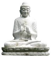 enchanting Buddha Pray Figure
