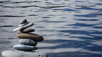 zen stones balance