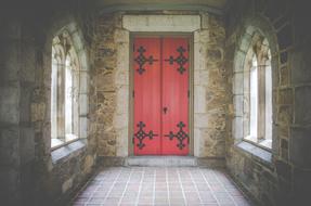 red monastery portal